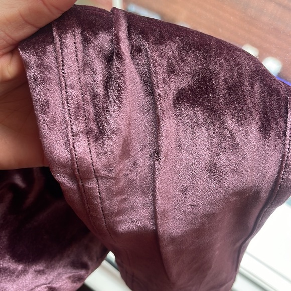 Lululemon crushed velvet high waisted leggings - Picture 2 of 3